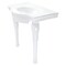 Fauceture VPB1318 Templeton 31" x 22" Ceramic Console Sink, White VPB1318 - alternate 1
